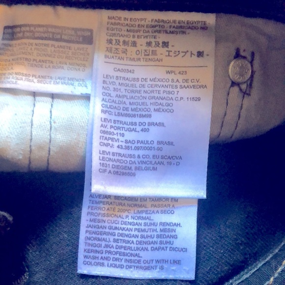 LEVI’S Men’s Strauss 505Tm - Picture 6 of 7